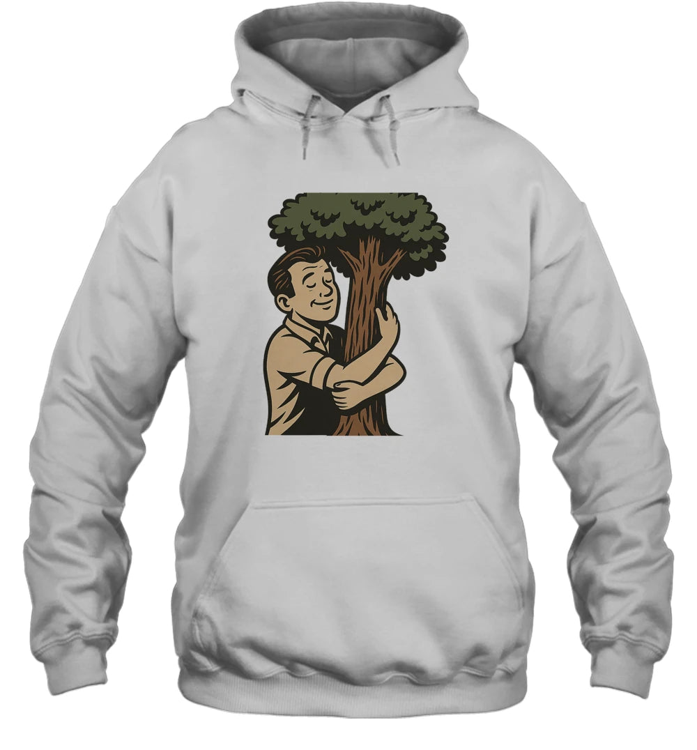 Tree Hugger Heavy Hooded Sweatshirt โ Grounded. Bold. Unapologetic.โ - Plan Heals Creative Studio