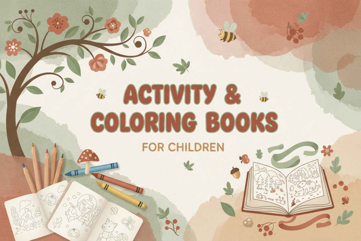 Activity and Colouring Books