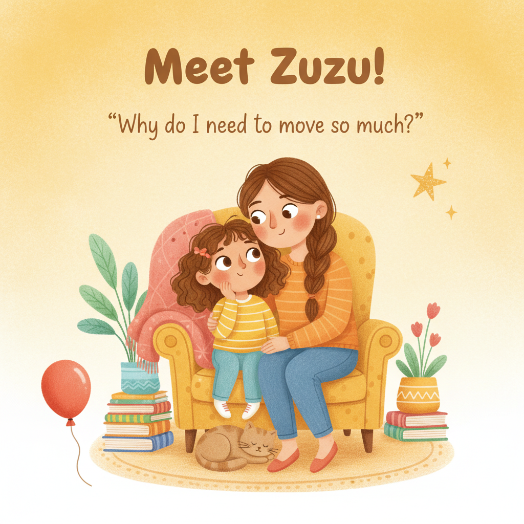 Zuzu's Active Adventure: Kid's Exercise Story Book - Plan Heals Creative Studio