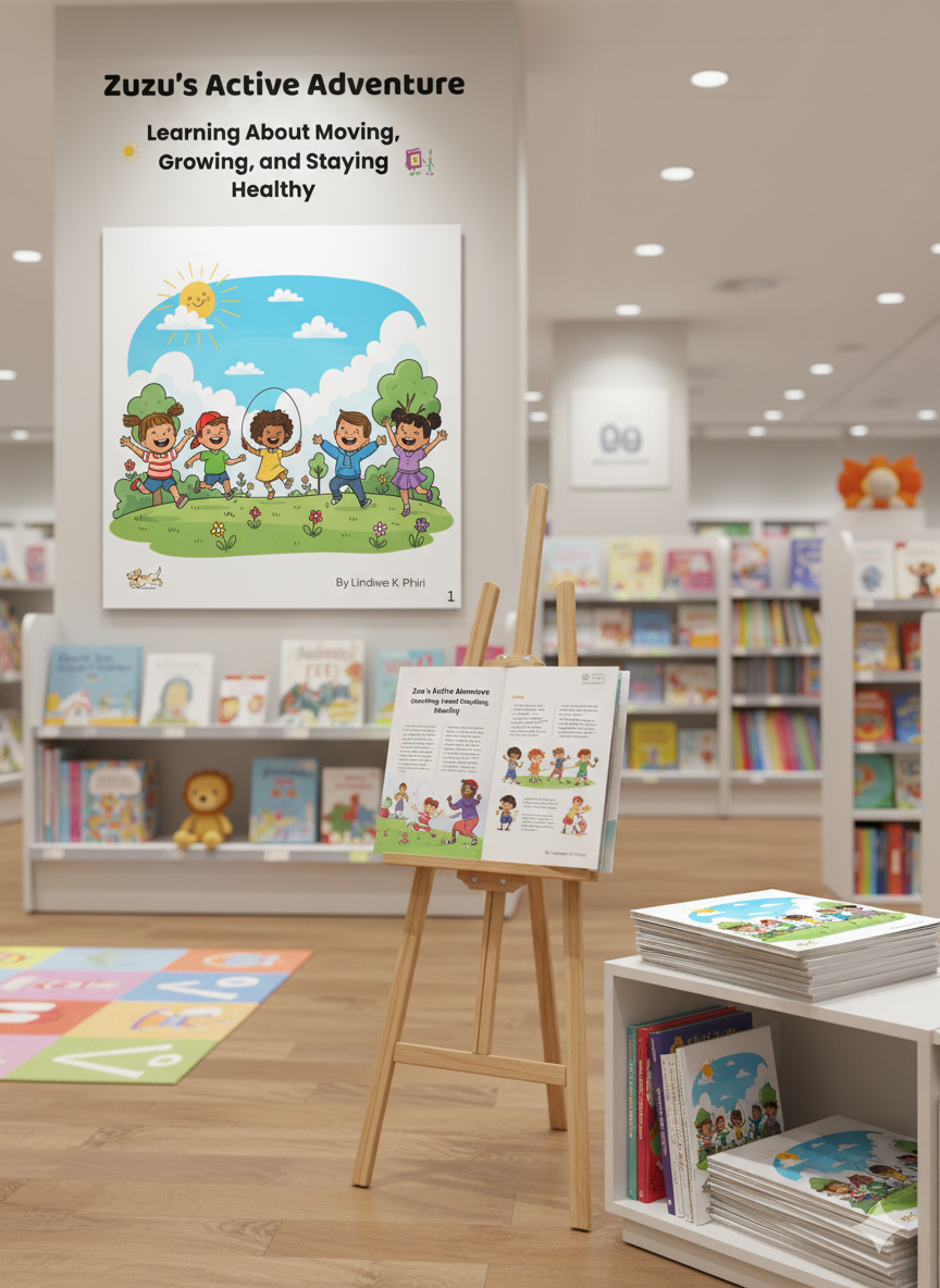 Zuzu's Active Adventure: Kid's Exercise Story Book - Plan Heals Creative Studio