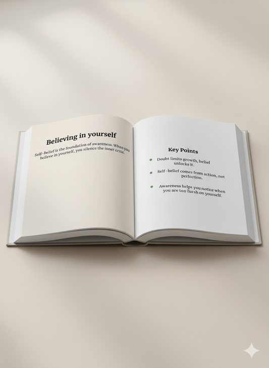 Mind Awareness: Inner Peace & Self-Growth Guide - Plan Heals Creative Studio