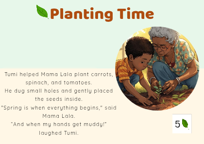 Children's story book illustration"
