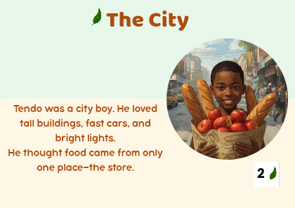 Tendo’s Garden Surprise- Kid's  Gardening Story Book - Plan Heals Creative Studio