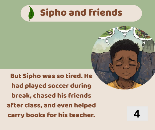 The Day Sipho Took a Long Nap – Kids Bed time story - Plan Heals Creative Studio