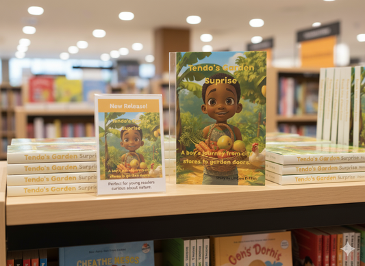 Tendo’s Garden Surprise- Kid's  Gardening Story Book - Plan Heals Creative Studio